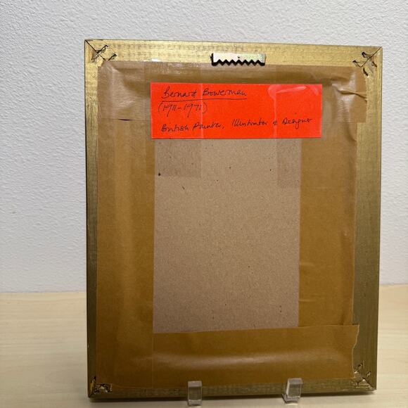 Vintage Nude Sketch by Bernard Bowerman (C. Mid-Century) - Picture 3 of 4